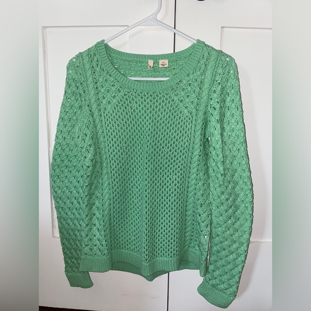 MOTHER Women’s Mint Sweater in Size XS